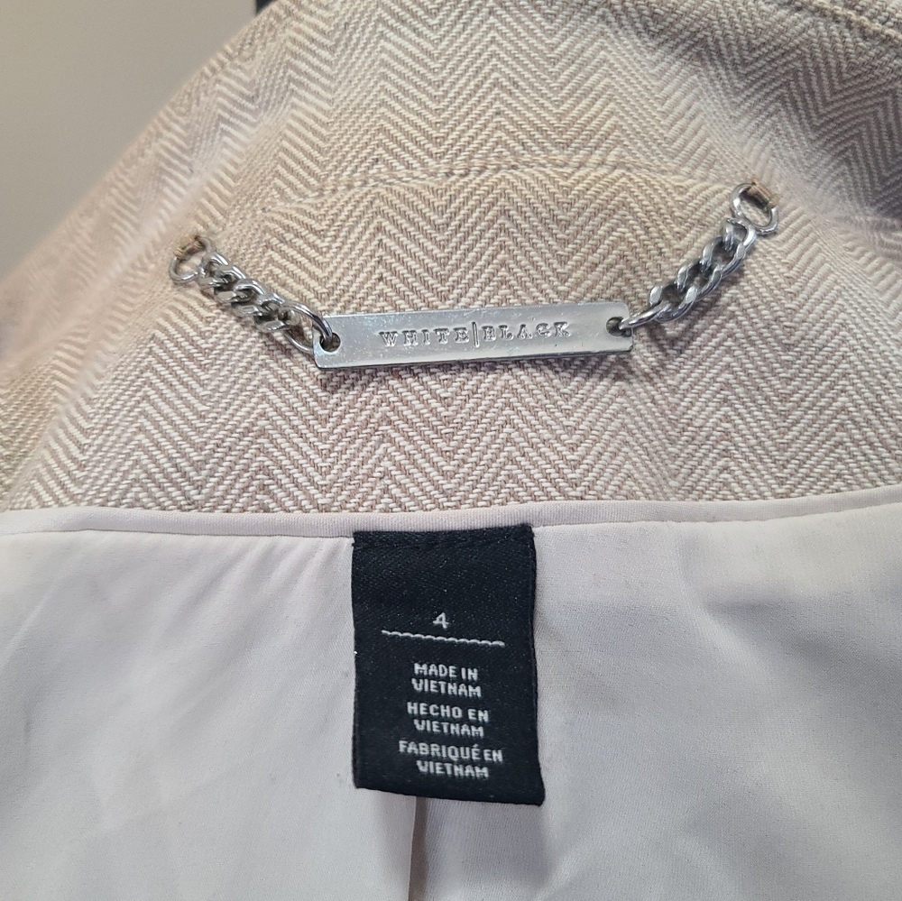 WHBM Tan Suit Jacket